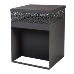 Feuerstelle Cube / 75x75x100cm, 79,9kg, Multifunktional