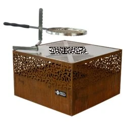 Edelstahl-Feuerstelle 'CUBE 500', Rost, 45 X 75 X 75 Cm 7 Edelstahl-Feuerstelle 'CUBE 500', Rost, 45 X 75 X 75 Cm -Gartengeschäft 3920100740 Feuerstelle Cube500 rost 4 109401