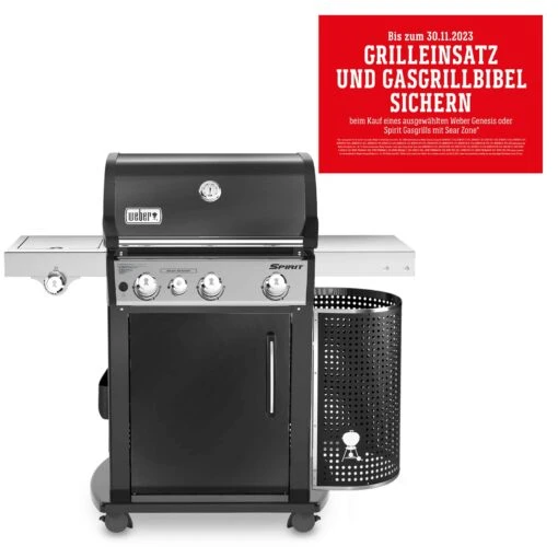 Gasgrill Spirit EP-335 Premium GBS, Weber, Sear Station, Seitenkocher -Gartengeschäft 3920200294 NEU Gasgrill Spirit EP 335 Premium GBS schwarz LIMITED EDITION kampagne 127026