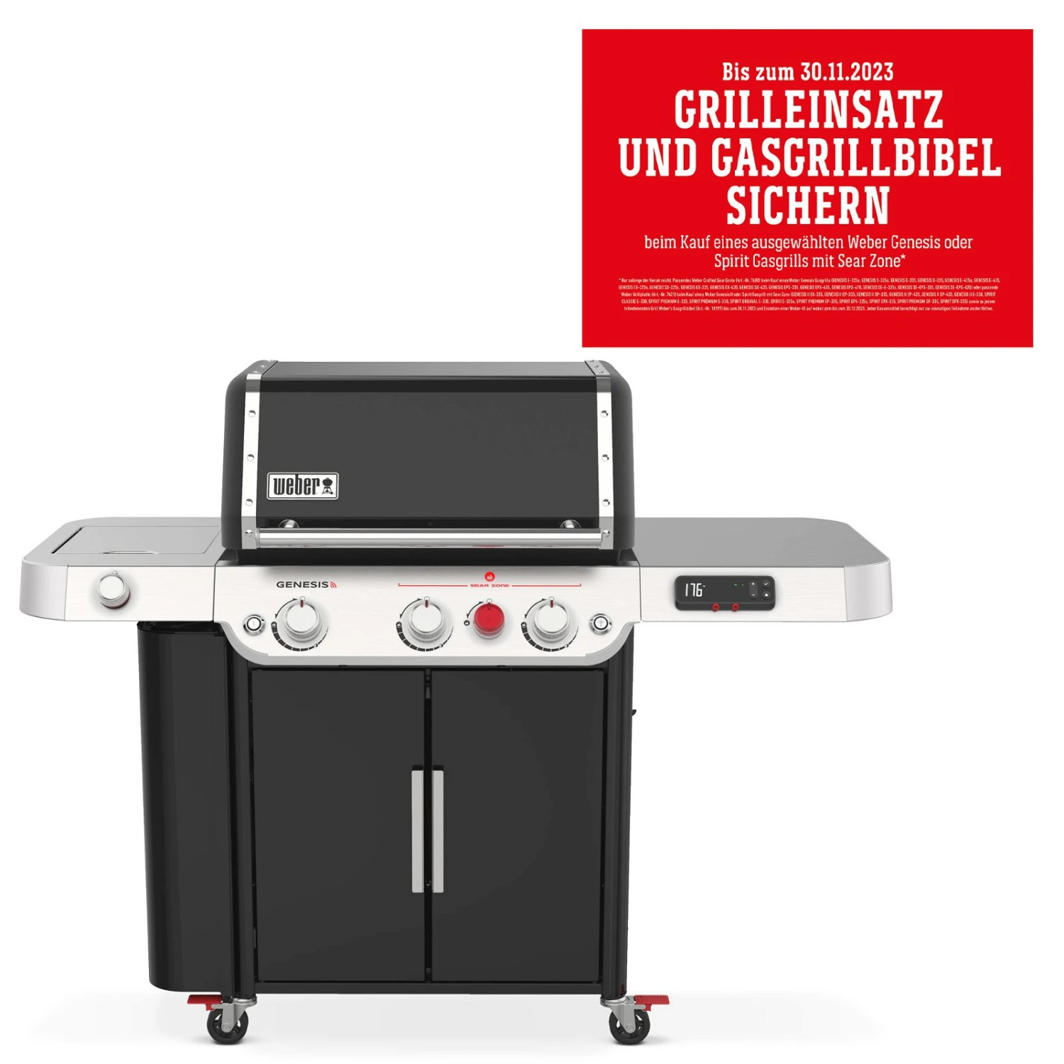Gasgrill 'Genesis EPX-335', Schwarz 1 Gasgrill 'Genesis EPX-335', Schwarz
