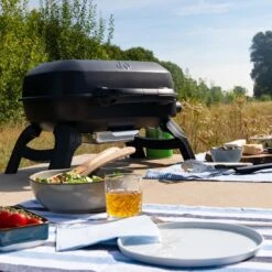 Napoleon Gasgrill ' Travel Q™ 240', Schwarz, Stahl, Ca. 37 X 47 X 66 Cm -Gartengeschäft 3920200351 Gasgrill Travel Q 240 schwarz 4 123217