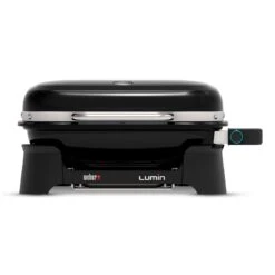 Weber Elektrogrill 'Lumin', Schwarz, Ca. 29,8 X 47,6 X 64,8 Cm -Gartengeschäft 3920300090 Lumin Black 119481