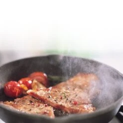 Gusseisenpfanne Mit Griff Und 2 Ausgüssen, Rund, Schwarz, Ca. 16,51 Cm Durchmesser -Gartengeschäft 3920501750 Gusspfanne ca 16 cm rund Tiefe ca 3 cm 33 54289