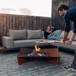 Höfats TRIPLE Grillrost Aus Edelstahl, Maße 45 Cm 6 Höfats TRIPLE Grillrost Aus Edelstahl, Maße 45 Cm -Gartengeschäft 3920501765 TRIPLE Grillrost D45cm 2 57581