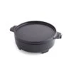 Weber 2-in-1 Dutch Oven, Schwarz, Metall
