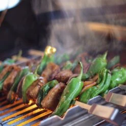 Spieße, 6er-Set, Grau/schwarz, Edelstahl, 0,7 X 37,5 Cm -Gartengeschäft 3920502032 schaschlikspiess set 3 123291