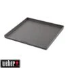 Weber Plancha Grillplatte, Schwarz, Gusseisen, Ca. 3 X 41 X 40 Cm