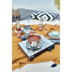 Kartuschenkocher 'Nelson', Oberfläche Edelstahl, 13 X 28 X 37 Cm -Gartengeschäft 3930300043 kartuschenkocher nelson ambiente 6 121298