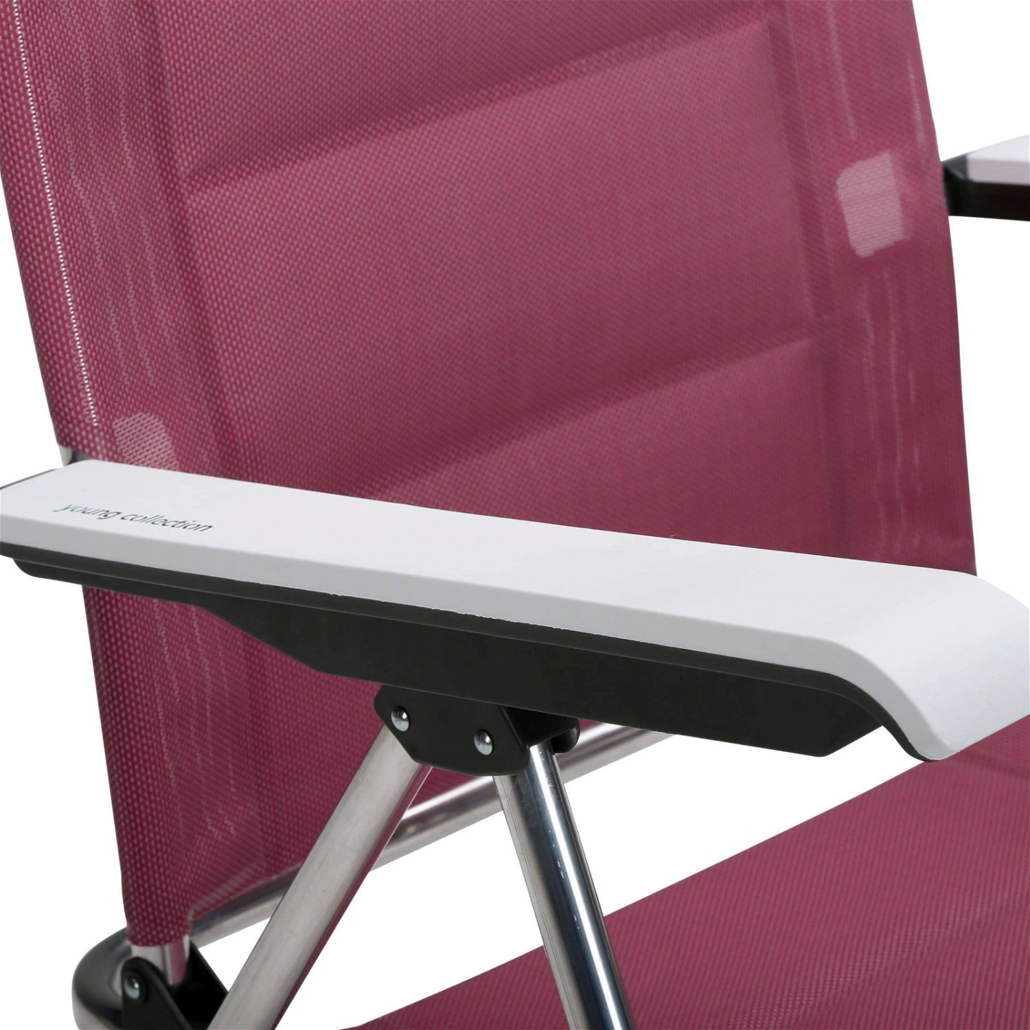 Best Relaxliege Young Collection, Alu, Ergotex, Lila 2 Best Relaxliege Young Collection, Alu, Ergotex, Lila – Bild 2