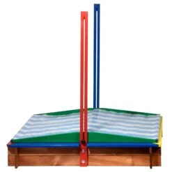 Sandkasten Inkl. Dach, Bunt, 120 X 120 X 120 Cm -Gartengeschäft 3940100136 Sandkasten inkl Dach 6 106184
