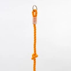 Kletterseil Mit 4 Knoten, Orange, L190 X Ø20 Cm -Gartengeschäft 3940100140 Kletterseil orange 190cm lang 4 Knoten 2 1 102366