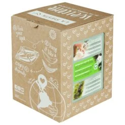 Single-Hängematte 'Paloma', La Siesta, Grau, Bio-Baumwolle, 26 X 21 X 19 Cm -Gartengeschäft 3940200302 Single Haengematte Paloma Geschenkbox Bio Baumwolle 3 86546