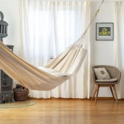 LA SIESTA Hängematte 'Modesta', Latte 5 LA SIESTA Hängematte 'Modesta', Latte -Gartengeschäft 3940200341 Kingsize Haengematte Modesta Latte Bio Baumwolle 2 106127