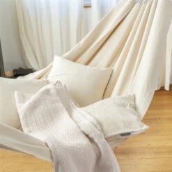 LA SIESTA Hängematte 'Modesta', Latte 6 LA SIESTA Hängematte 'Modesta', Latte -Gartengeschäft 3940200341 Kingsize Haengematte Modesta Latte Bio Baumwolle 3 106128
