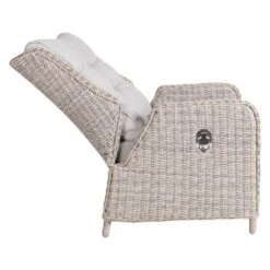 Kölle Geflecht-Sessel Jumbo Inkl. Hocker, Mit Auflage -Gartengeschäft 3950100895 Geflechtsessel Jumbo Koelle inkl Hocker rattanbraun inkl Auflage 03 47966