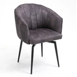 SEBA Drehstuhl 'Washington', Ebony/anthrazit, Ca. 82 X 60 X 60 Cm -Gartengeschäft 3980100674 SEBA Drehstuhl Washington ebonyanthrazit 2 119513