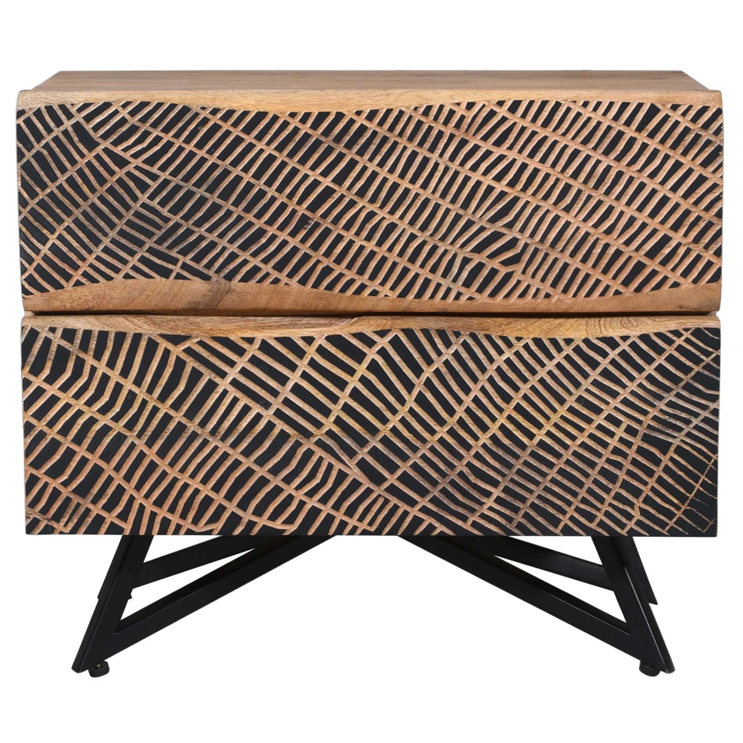 NEPTUN Nachtkästchen, Natur, Mango, Ca. 57 X 32 X 50 Cm 1 NEPTUN Nachtkästchen, Natur, Mango, Ca. 57 X 32 X 50 Cm