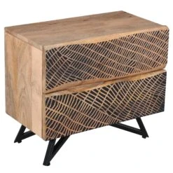 NEPTUN Nachtkästchen, Natur, Mango, Ca. 57 X 32 X 50 Cm 9 NEPTUN Nachtkästchen, Natur, Mango, Ca. 57 X 32 X 50 Cm -Gartengeschäft 3980100692 NEPTUN Nachtkaestchen mango natur 4 119563