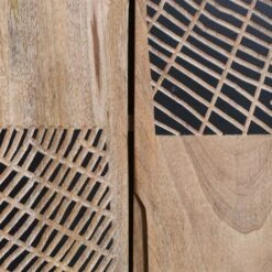 NEPTUN Highboard, Natur, Mango, Ca. 90 X 40 X 150 Cm -Gartengeschäft 3980100693 NEPTUN Highboard mango natur 1 119567