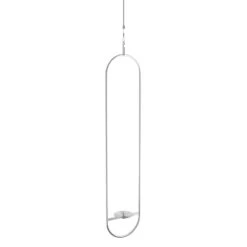 SPIN 120 Hänger, Silber, Edelstahl, 79 X 16 X 8,5 Cm