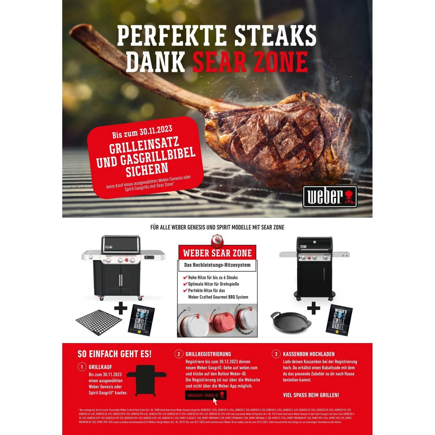 Weber Gasgrill 'Genesis E-325s', Schwarz 3 Weber Gasgrill 'Genesis E-325s', Schwarz – Bild 3